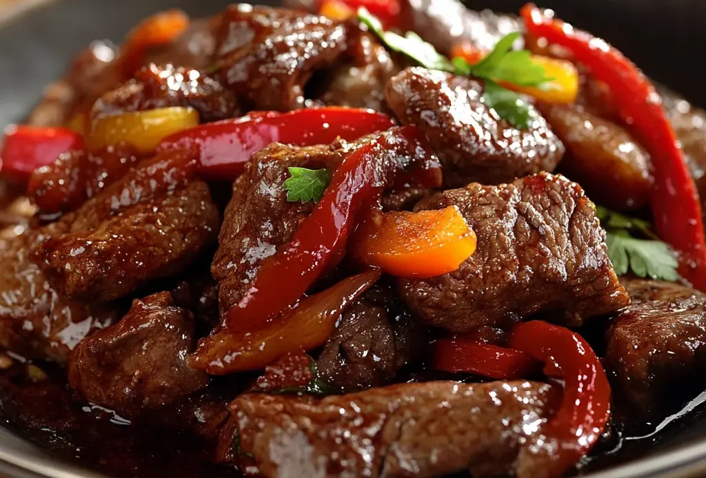 carne en salsa
